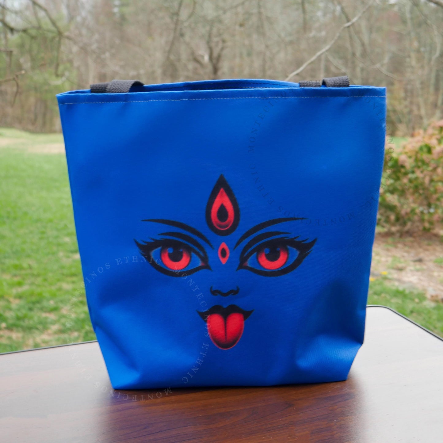 16" Hindu Kali Custom Unisex Tote Bag | Divine Mother Shakti Goddess Gift