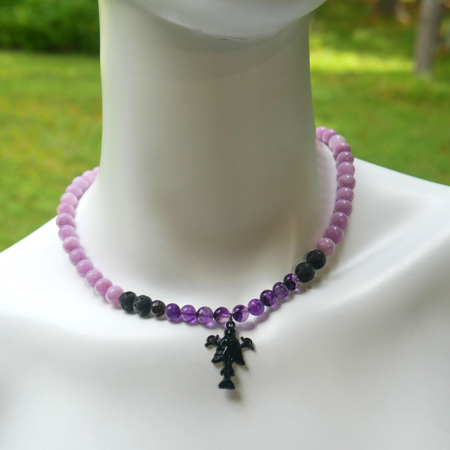 Handmade Lilith Necklace | Mesopotamian Goddess Pendant | Gothic Jewelry Gift