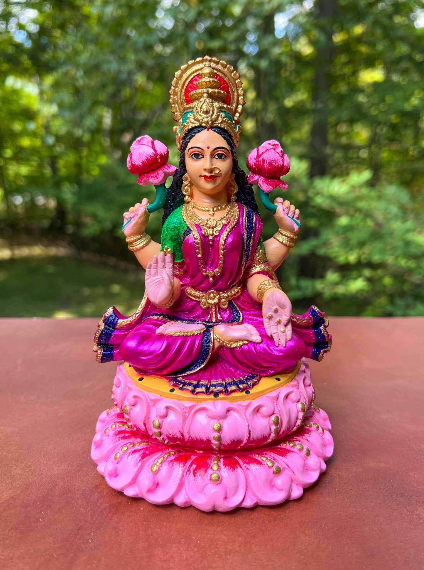 Lakshmi Maa Statue | Hindu Goddess Laxmi Amazing Handmade Statue Gift