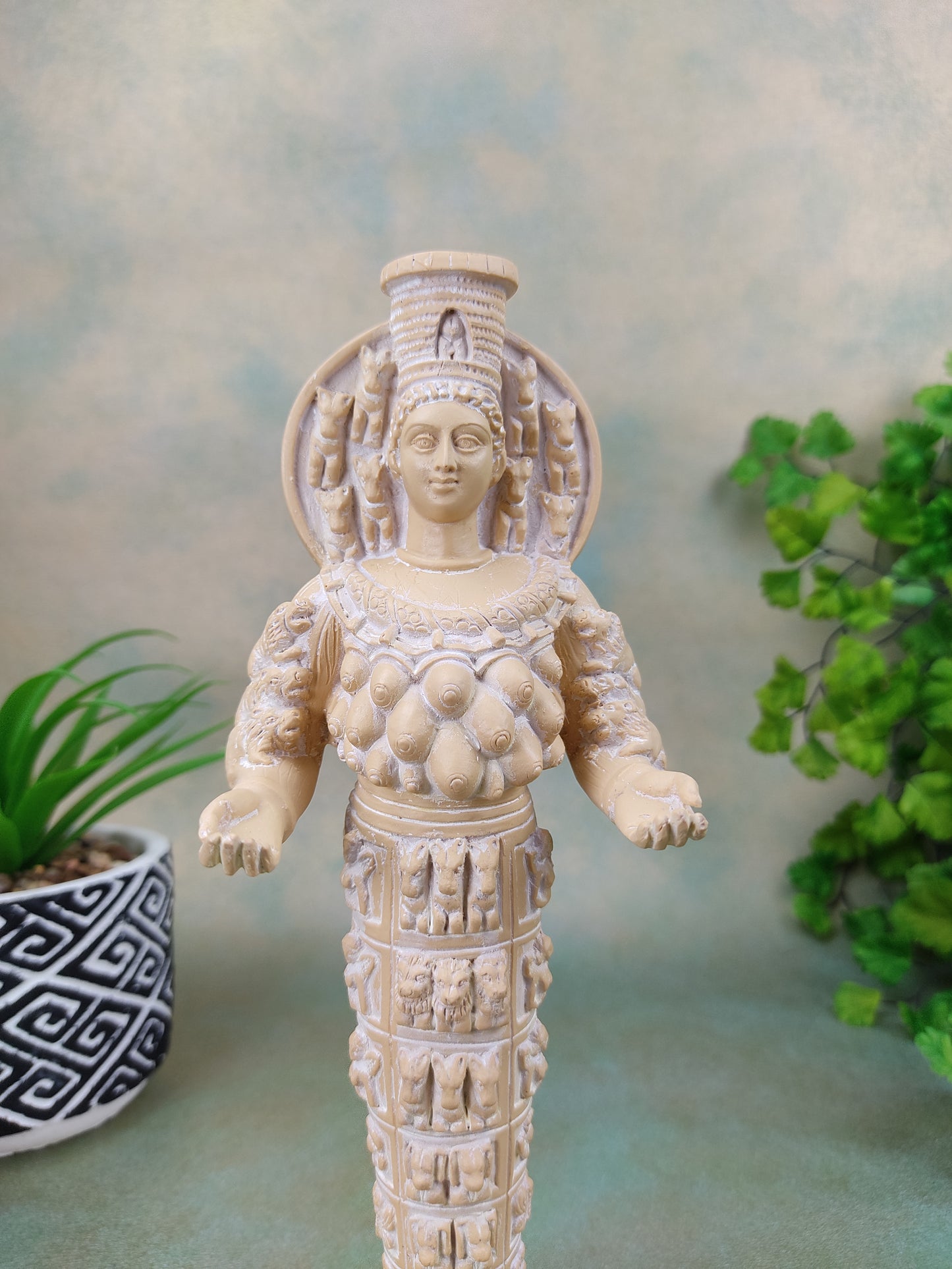 Diana Of Ephesus Statue Artemis Fertility Goddess of the Amazons  9"