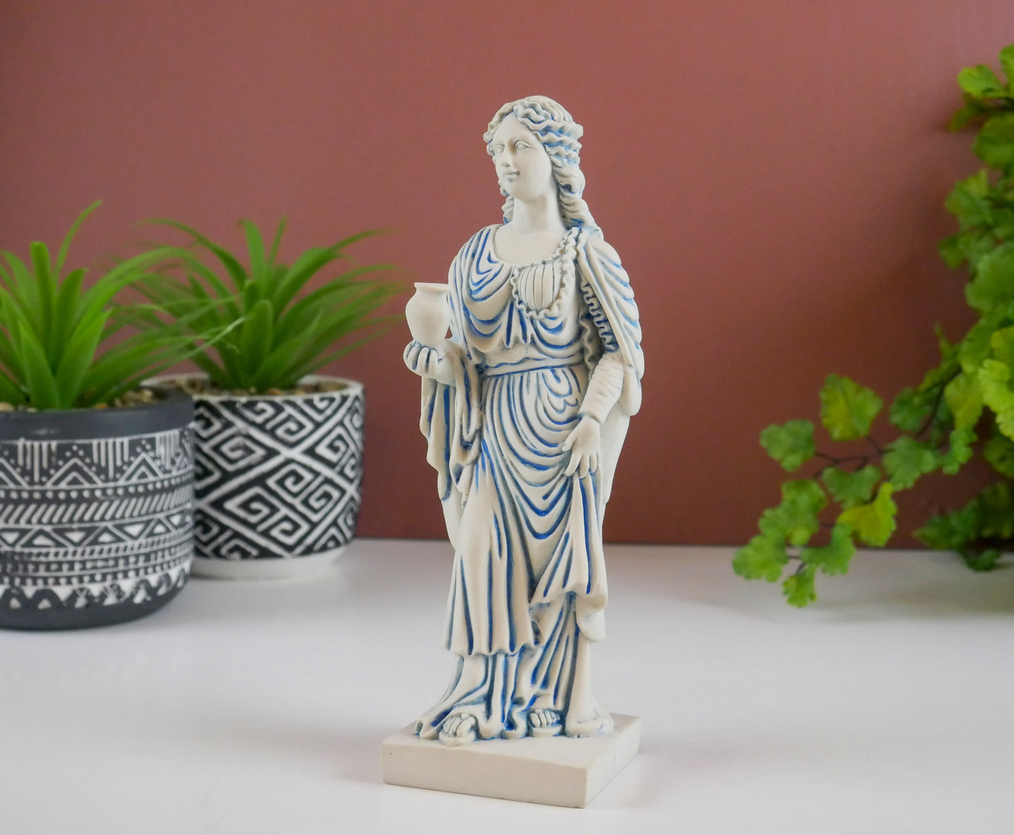 Mary Magdalene Lombard Statue | Gnostic Handmade Magdalene Idol 8" Tall