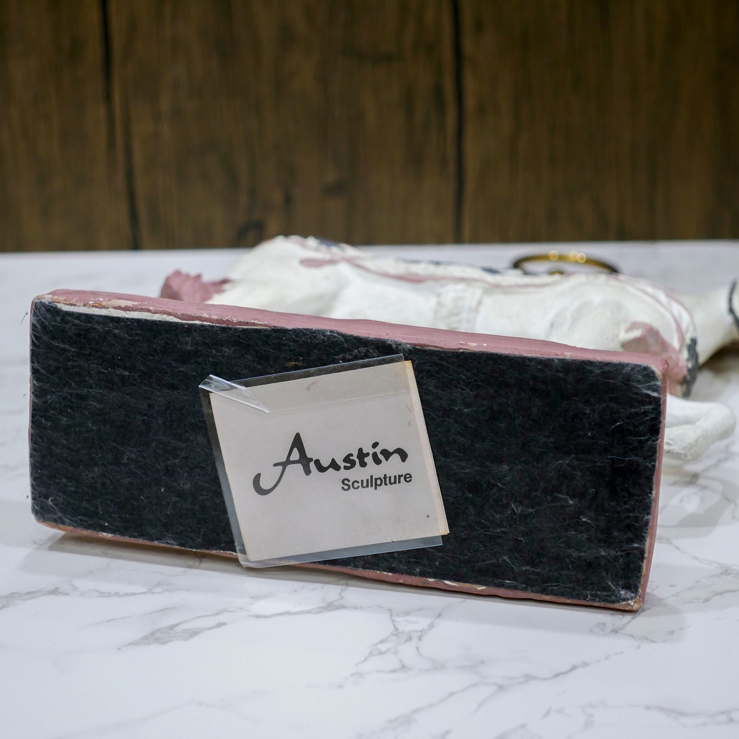 15.5" Vintage Austin Productions 1983 Carousel Horse Sculpture Statue Collectible