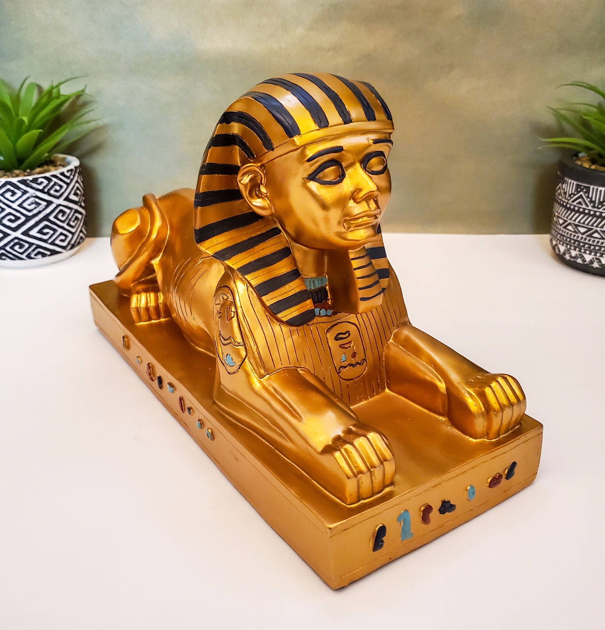 Vintage Sphinx of Giza Statue
