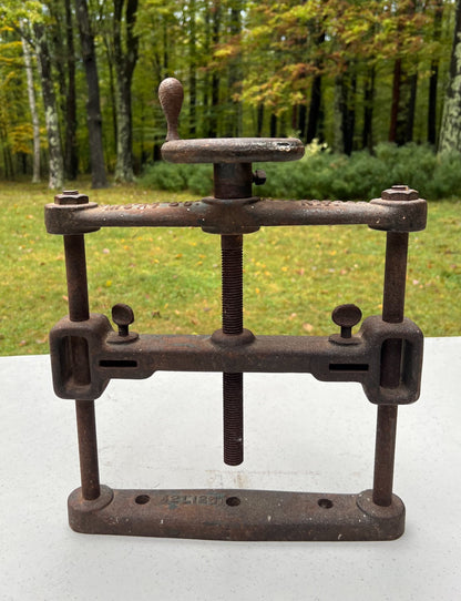 Antique Cast Iron Shaper Hold-down by Connell & Dengler Machine Co. Rochester NY