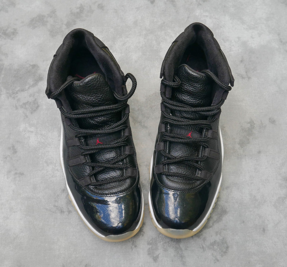 Nike Air Jordan 11 Retro Black "72-10" 2015 378037-002 Size 12 With Box