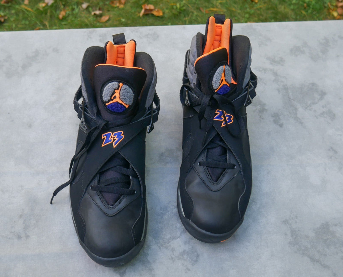 Nike Air Jordan 8 Retro 'Phoenix Suns' Men's Size 13 Sneakers 305381-043