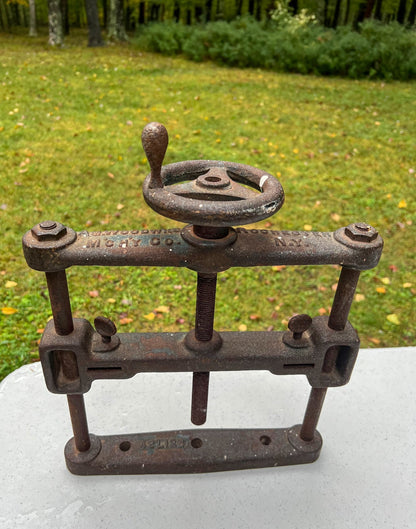 Antique Cast Iron Shaper Hold-down by Connell & Dengler Machine Co. Rochester NY