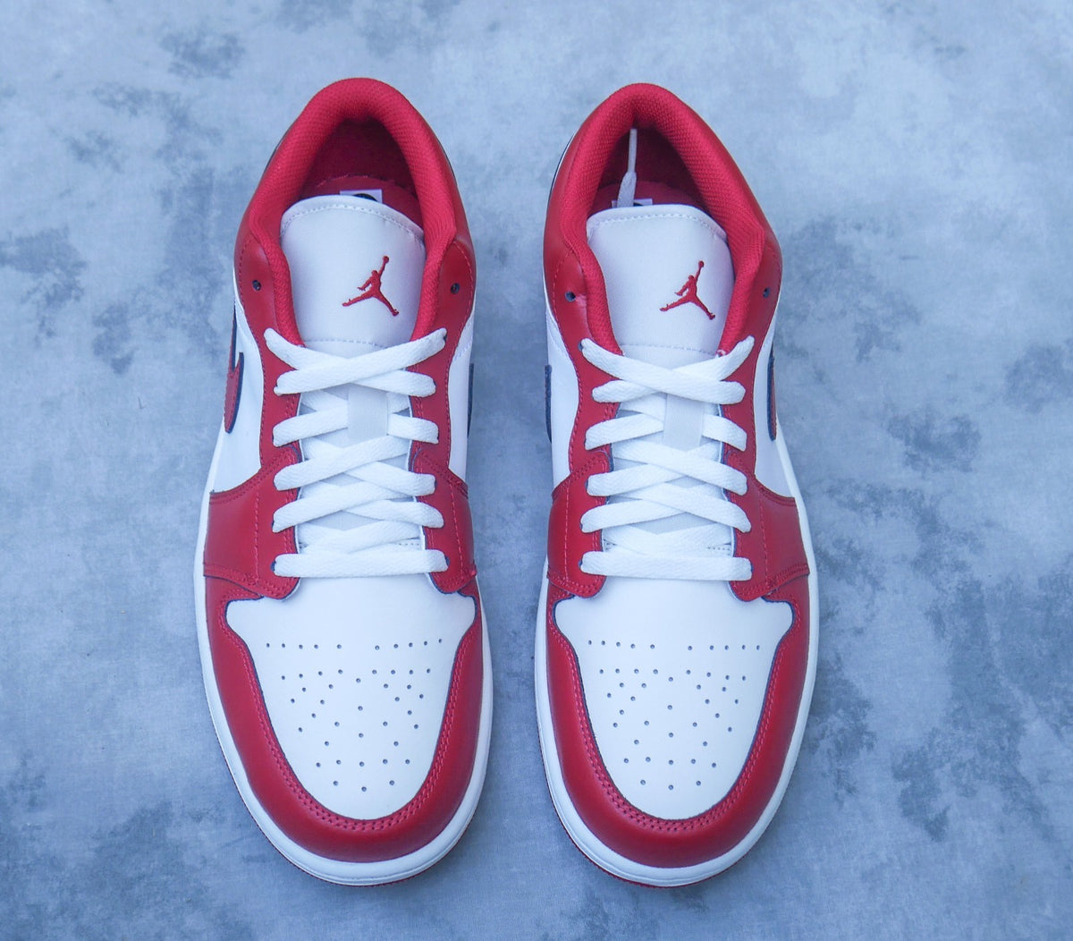 Nike Air Jordan 1 Low New Beginnings Cardinal Red 553558-166  Men's Size 12 New