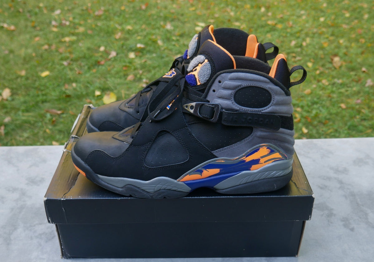 Nike Air Jordan 8 Retro 'Phoenix Suns' Men's Size 13 Sneakers 305381-043