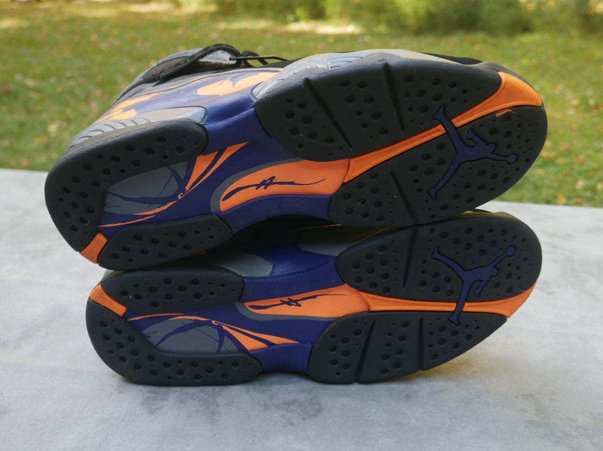 Nike Air Jordan 8 Retro 'Phoenix Suns' Men's Size 13 Sneakers 305381-043