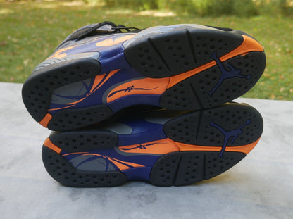 Nike Air Jordan 8 Retro 'Phoenix Suns' Men's Size 13 Sneakers 305381-043