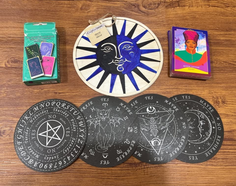 Tarot & Divination Lot Kalan Hip Hop Queens Oracle Decks Pendulum Boards & Decor