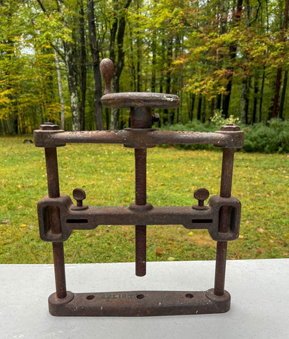 Antique Cast Iron Shaper Hold-down by Connell & Dengler Machine Co. Rochester NY