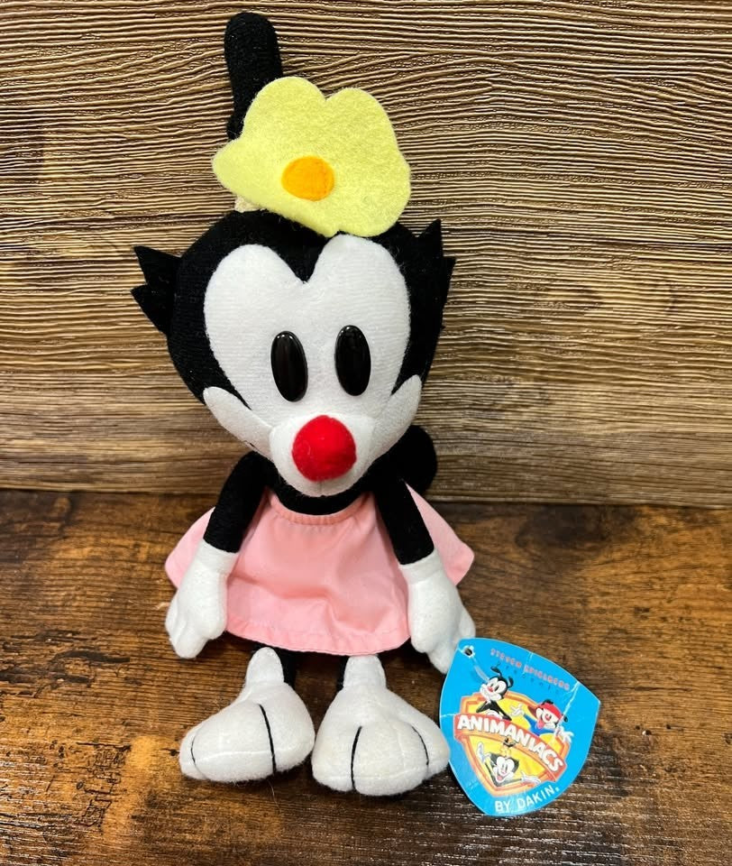 Vintage 1994 Dakin Animaniacs Dot Plush Doll #05518 – Original Tag 10" WB Tag
