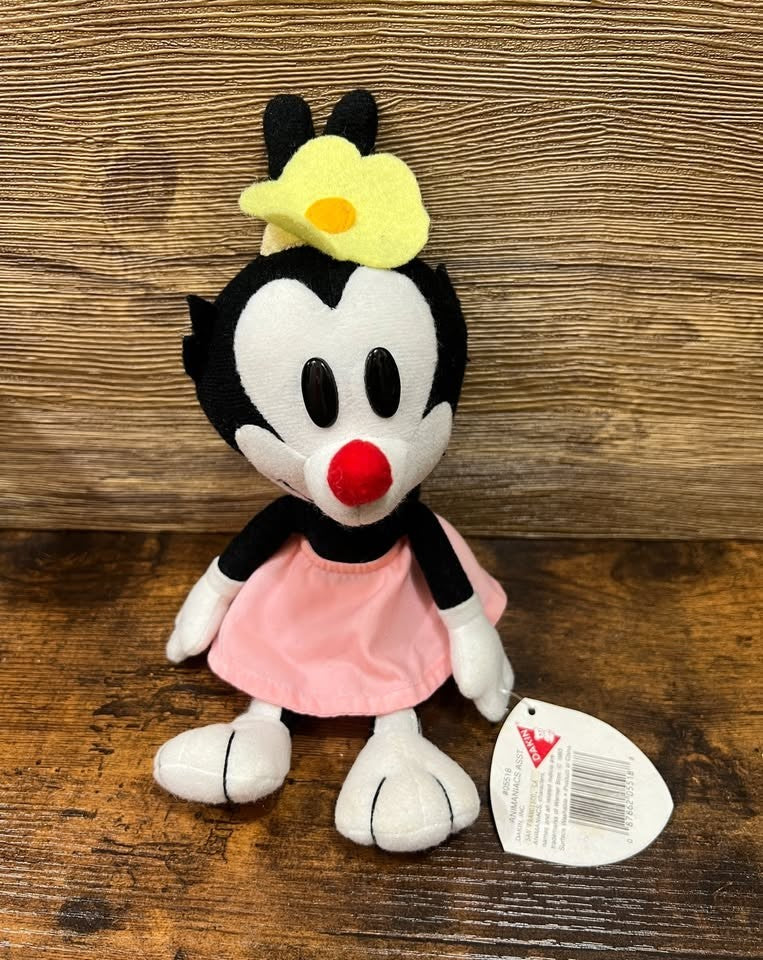Vintage 1994 Dakin Animaniacs Dot Plush Doll #05518 – Original Tag 10" WB Tag