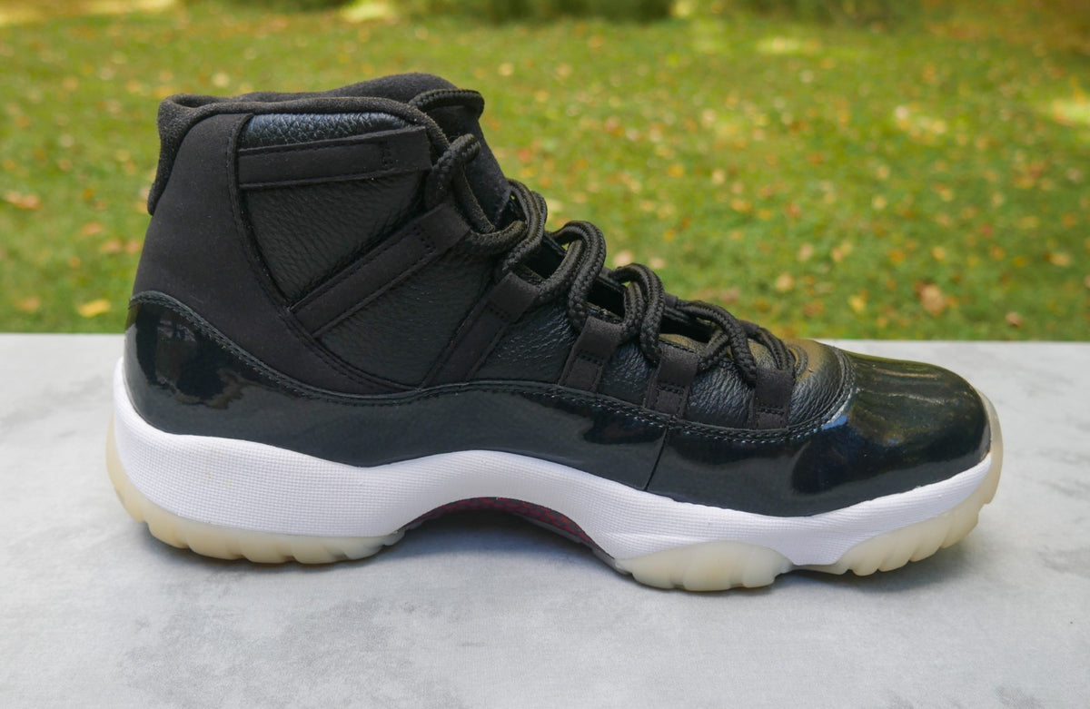 Nike Air Jordan 11 Retro Black "72-10" 2015 378037-002 Size 12 With Box