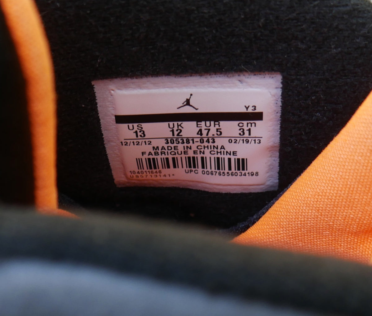Nike Air Jordan 8 Retro 'Phoenix Suns' Men's Size 13 Sneakers 305381-043