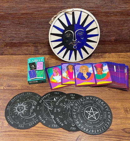 Tarot & Divination Lot Kalan Hip Hop Queens Oracle Decks Pendulum Boards & Decor