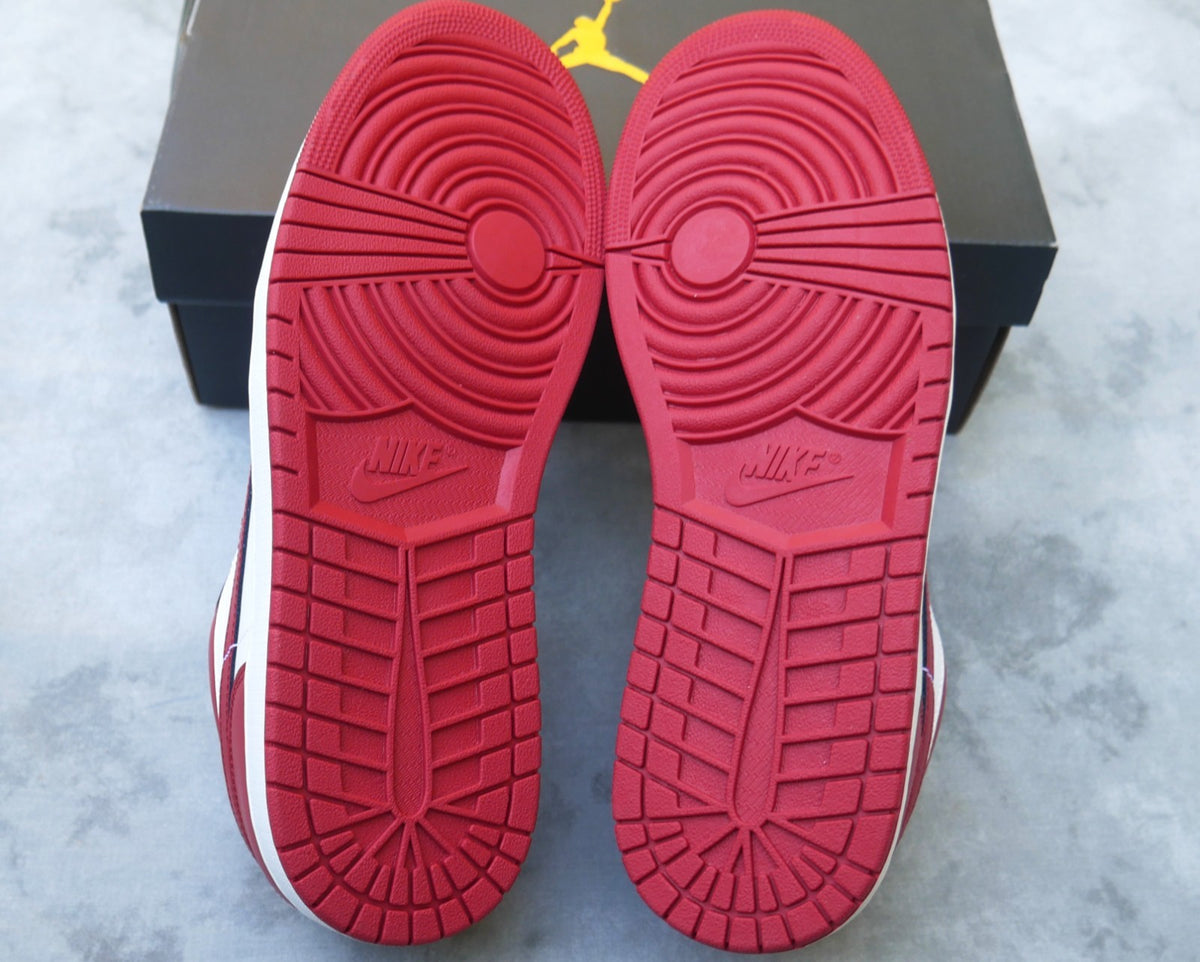 Nike Air Jordan 1 Low New Beginnings Cardinal Red 553558-166  Men's Size 12 New