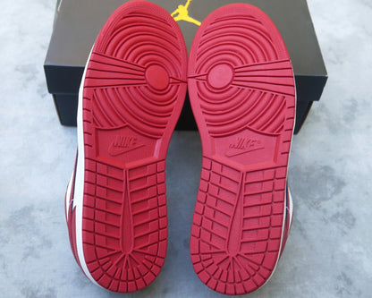 Nike Air Jordan 1 Low New Beginnings Cardinal Red 553558-166  Men's Size 12 New