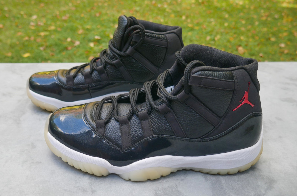 Nike Air Jordan 11 Retro Black "72-10" 2015 378037-002 Size 12 With Box
