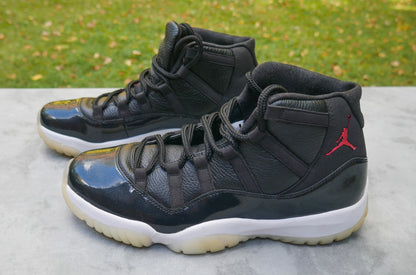 Nike Air Jordan 11 Retro Black "72-10" 2015 378037-002 Size 12 With Box