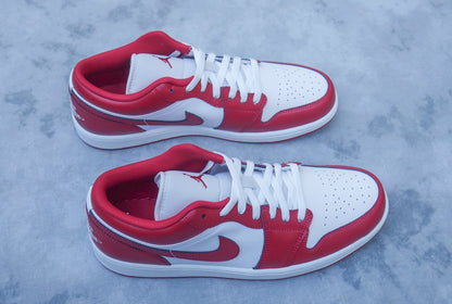 Nike Air Jordan 1 Low New Beginnings Cardinal Red 553558-166  Men's Size 12 New