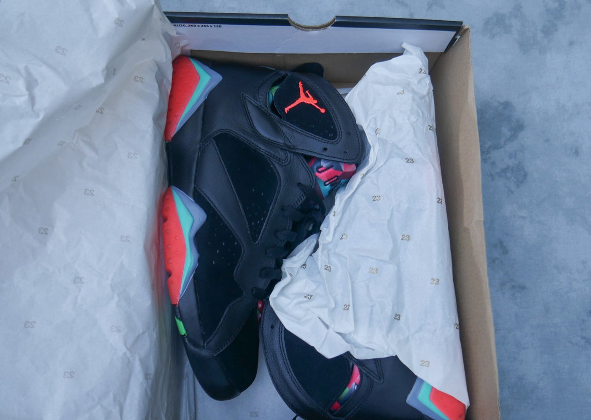 Nike Air Jordan 7 Retro 30th Barcelona Nights - Mens Size 12 (705350-007) W/box