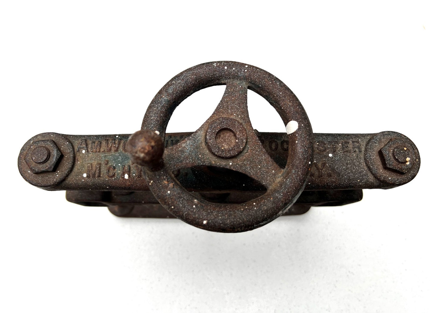 Antique Cast Iron Shaper Hold-down by Connell & Dengler Machine Co. Rochester NY