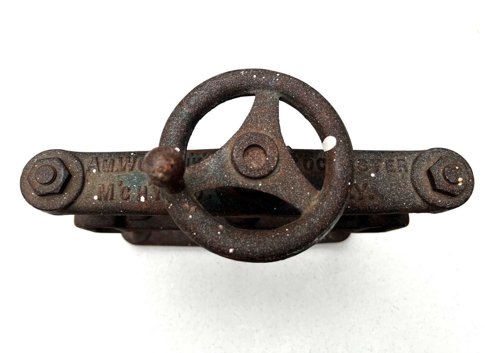 Antique Cast Iron Shaper Hold-down by Connell & Dengler Machine Co. Rochester NY