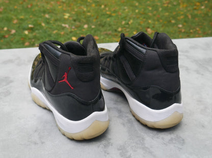 Nike Air Jordan 11 Retro Black "72-10" 2015 378037-002 Size 12 With Box