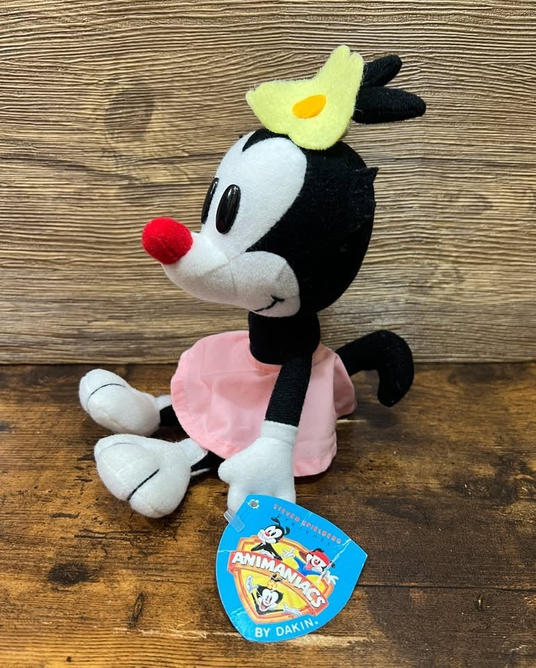Vintage 1994 Dakin Animaniacs Dot Plush Doll #05518 – Original Tag 10" WB Tag