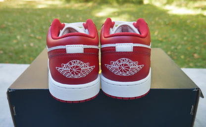 Nike Air Jordan 1 Low New Beginnings Cardinal Red 553558-166  Men's Size 12 New