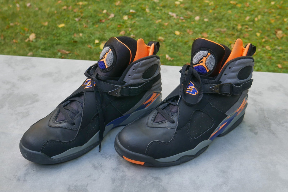 Nike Air Jordan 8 Retro 'Phoenix Suns' Men's Size 13 Sneakers 305381-043