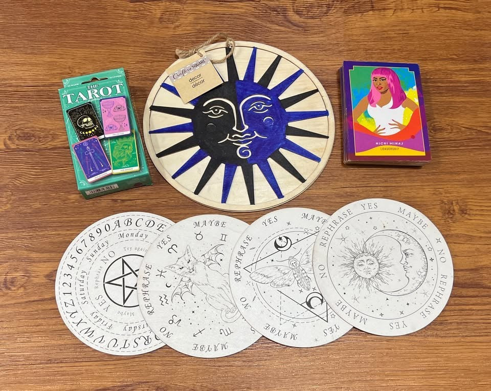 Tarot & Divination Lot Kalan Hip Hop Queens Oracle Decks Pendulum Boards & Decor