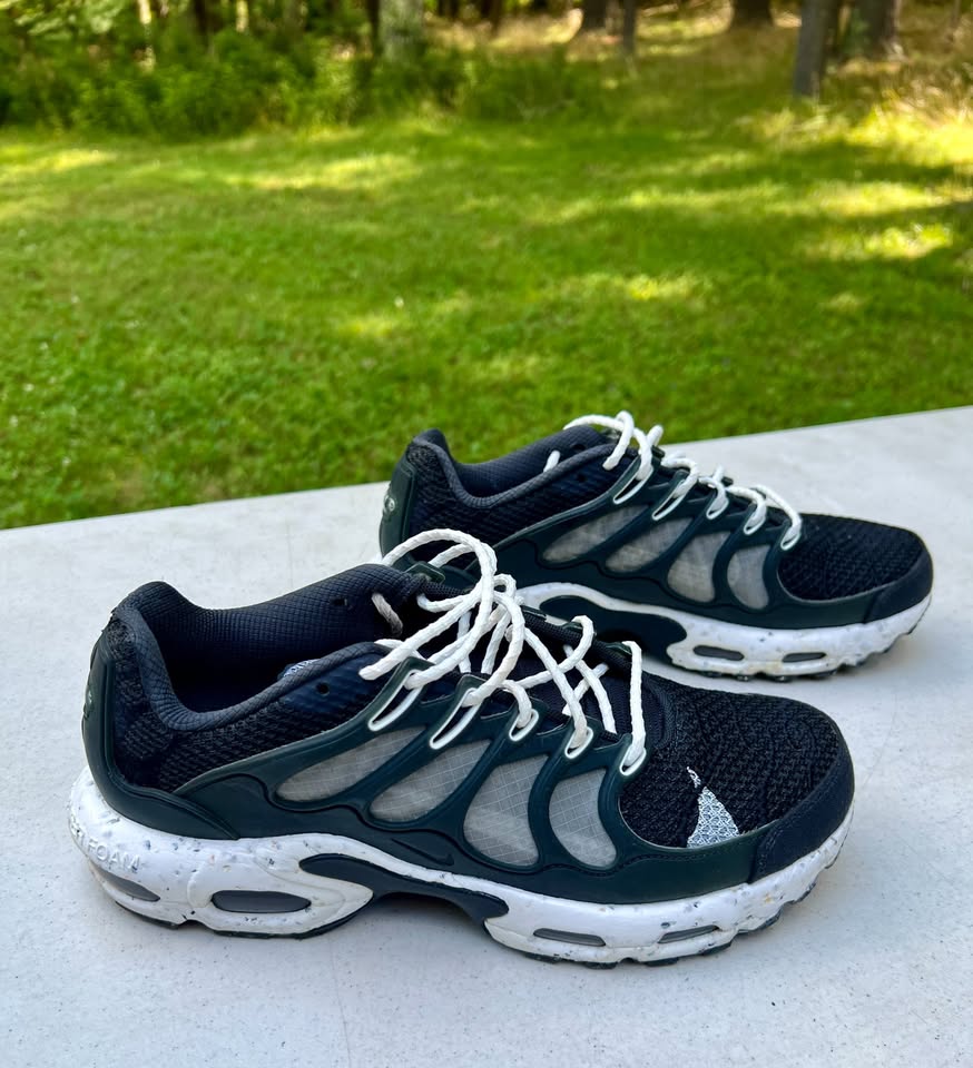 Nike Air Max Terrascape Plus Off Noir Mens Black And White Size 10 Sneakers - marketplace online