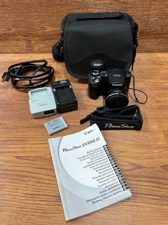 Canon PowerShot SX500 IS 16.0MP Digital Camera 30x Zoom HD
