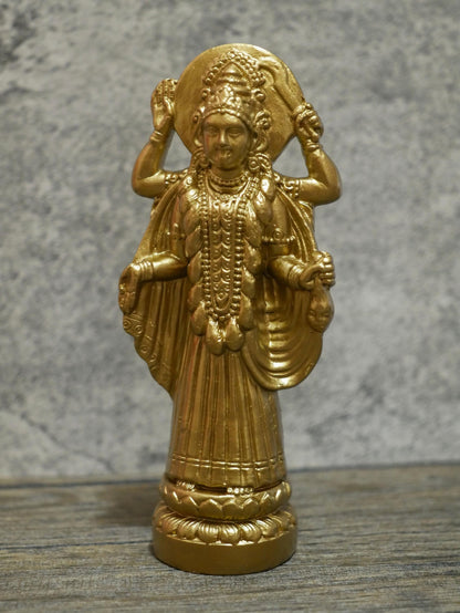 Kali Ma Goddess Statue | Handcrafted Clay Dakshineshwar Kali Idol - 6.5"