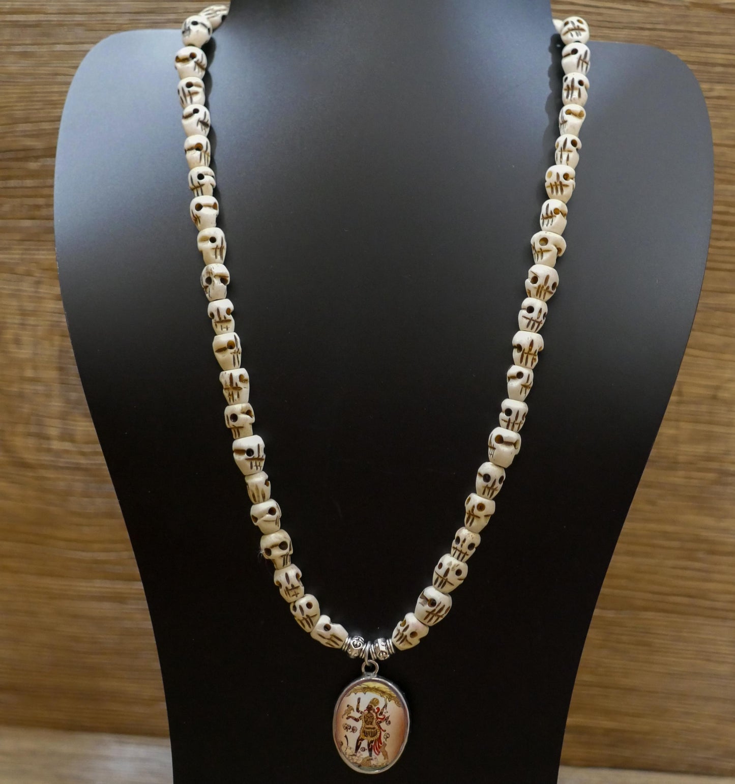 Kali Necklace | Handmade One of A Kind Goddess Kali Jewelry Gift - 20" Long