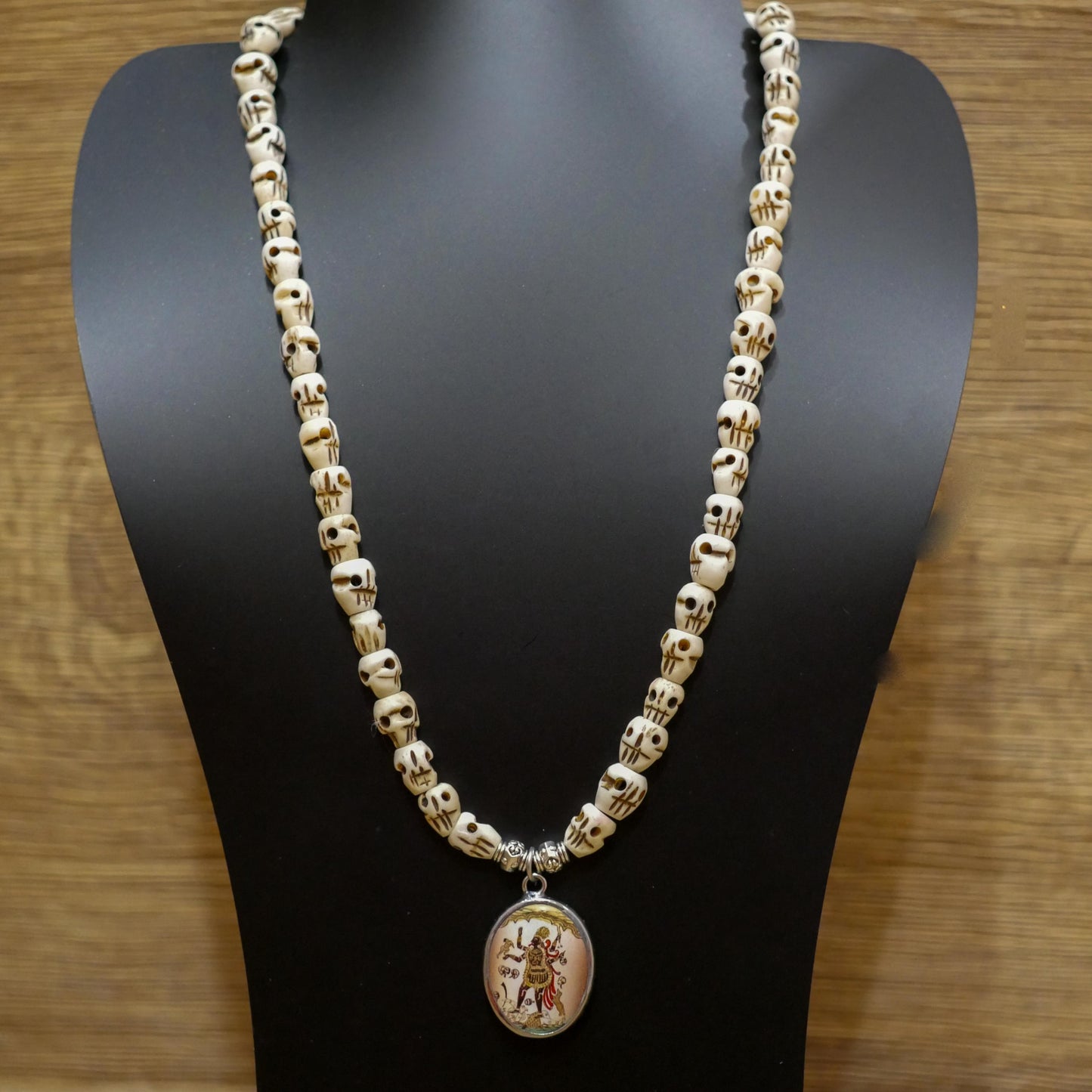 Kali Necklace | Handmade One of A Kind Goddess Kali Jewelry Gift - 20" Long