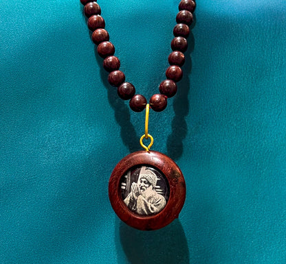ORIGINAL OSHO Rajneeshpuram Wild Country Handmade Mala Necklace Gift - 35" Long