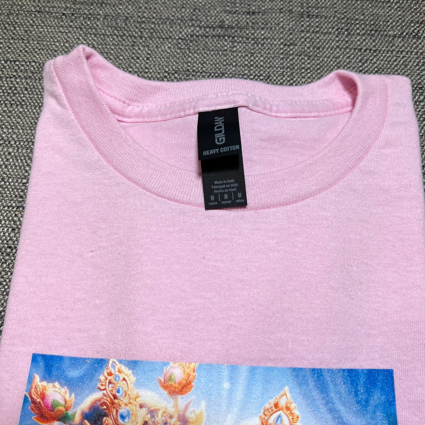 Kids T-Shirt Adorable Custom Radha-Krishna Devotional Gift - Size Medium