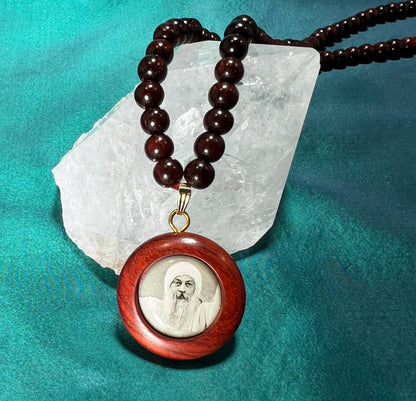ORIGINAL OSHO Rajneeshpuram Wild Country Handmade Mala Necklace Gift - 35" Long