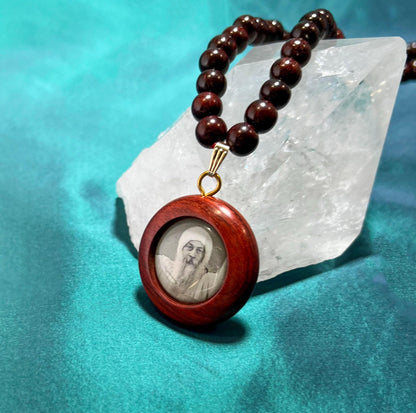 ORIGINAL OSHO Rajneeshpuram Wild Country Handmade Mala Necklace Gift - 35" Long