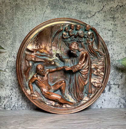 1989  Studio Dante Ennio Furiesi Collector Plate Gates of Paradise | Religious Wall Decor