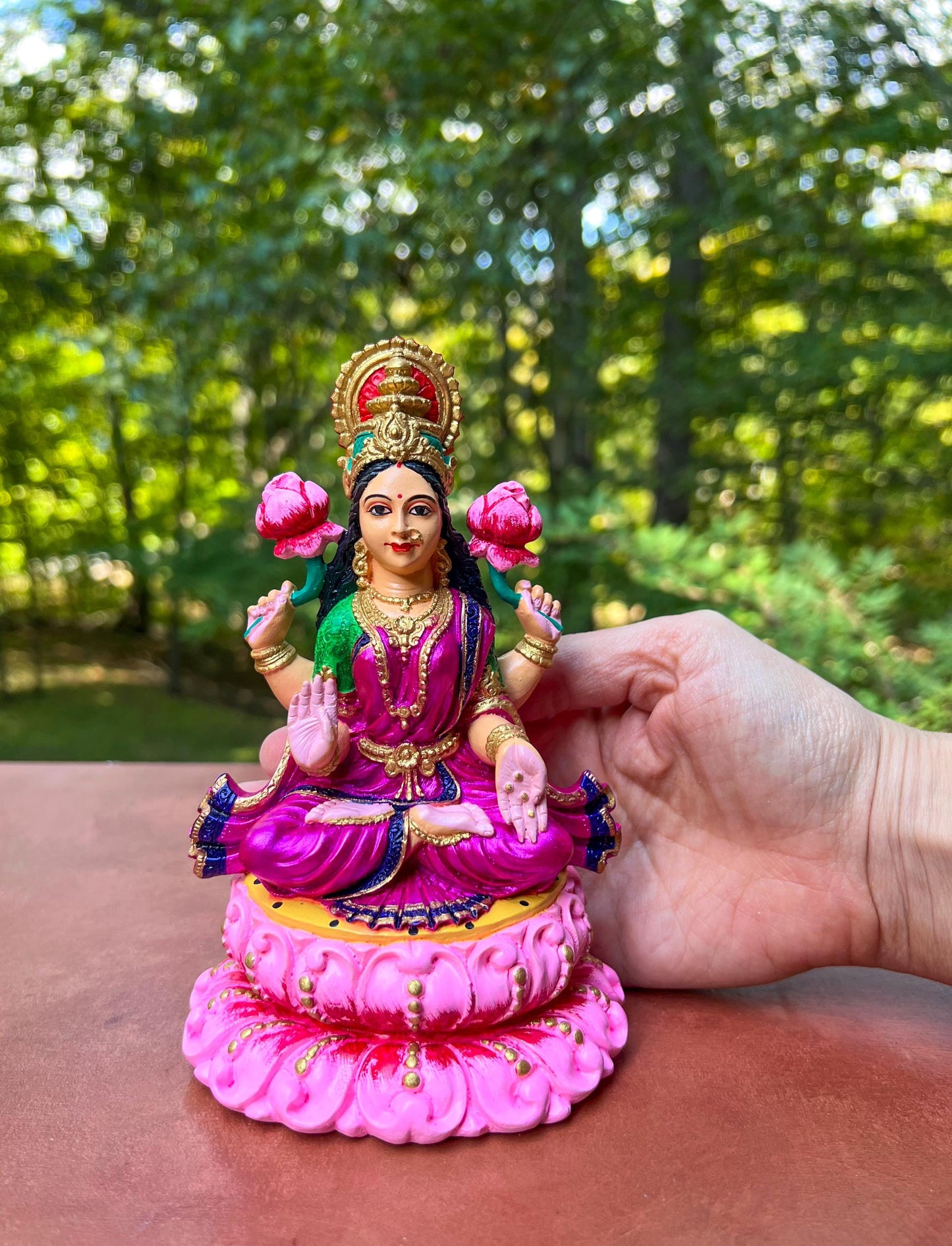 Lakshmi Maa Statue | Hindu Goddess Laxmi Amazing Handmade Statue Gift