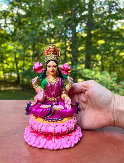 Lakshmi Maa Statue | Hindu Goddess Laxmi Amazing Handmade Statue Gift