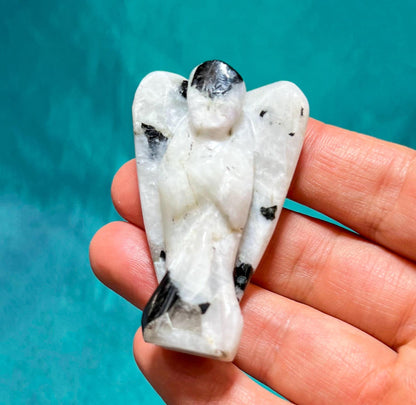 Spiral Goddess Gift Set | Jewelry Trinket Box | Quartz Angel | Goddess Necklace | Mini Deity