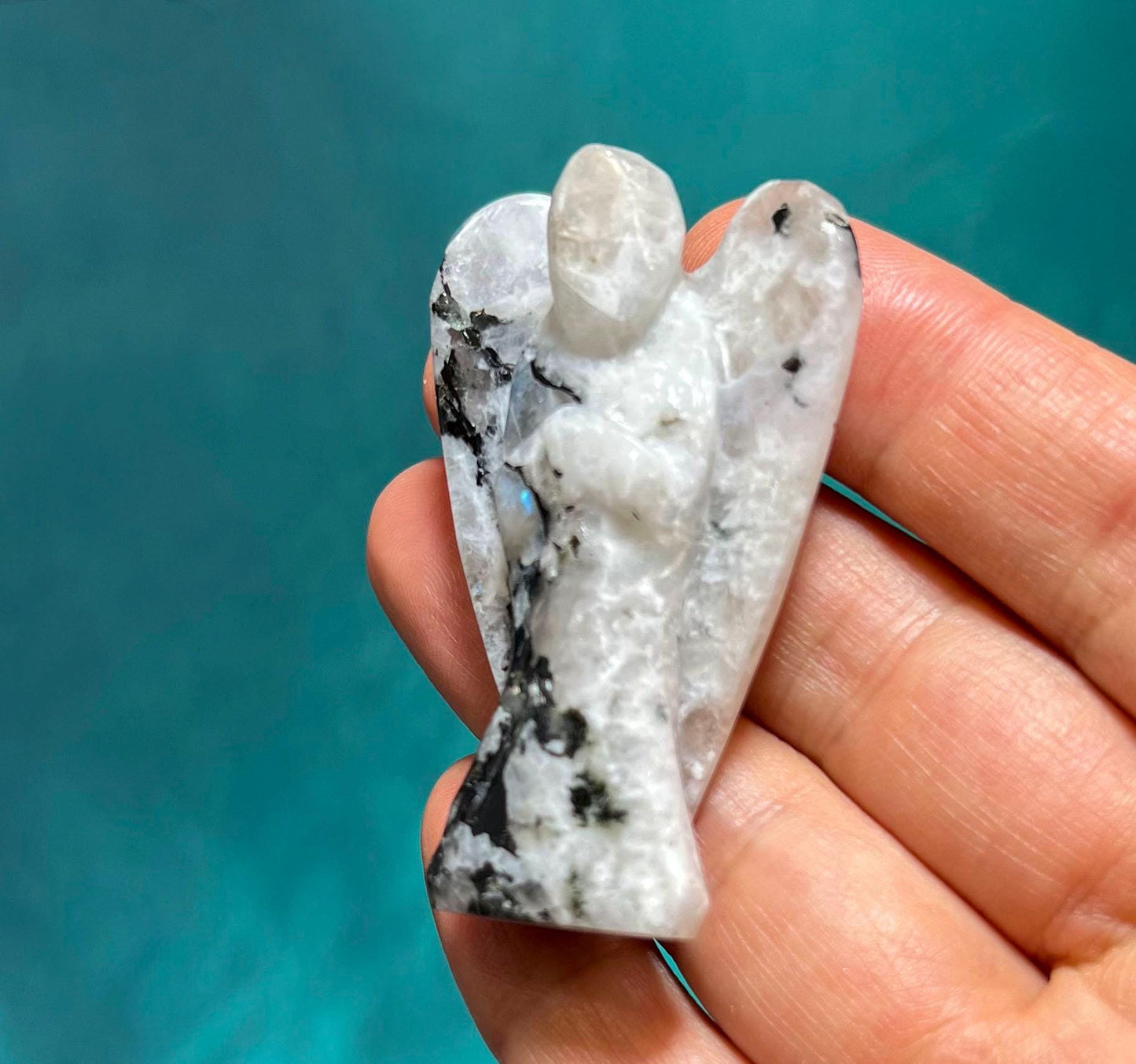 Spiral Goddess Gift Set | Jewelry Trinket Box | Quartz Angel | Goddess Necklace | Mini Deity