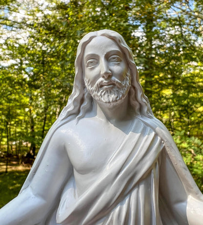 Jesus Christ Resin Statue | Religious Christian Home Decoration Gift -  6" Tall